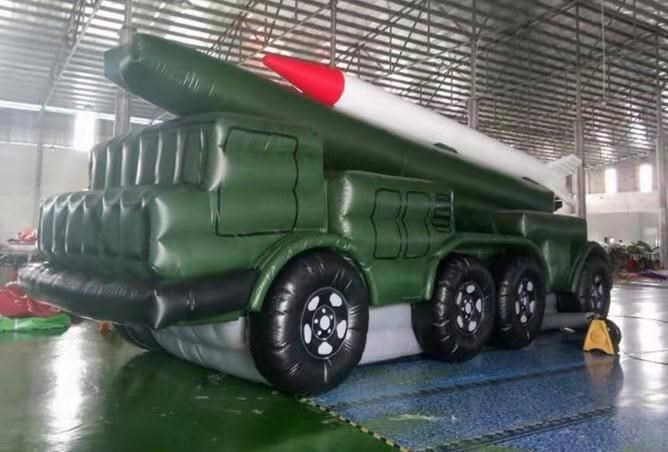 万州军事导弹车